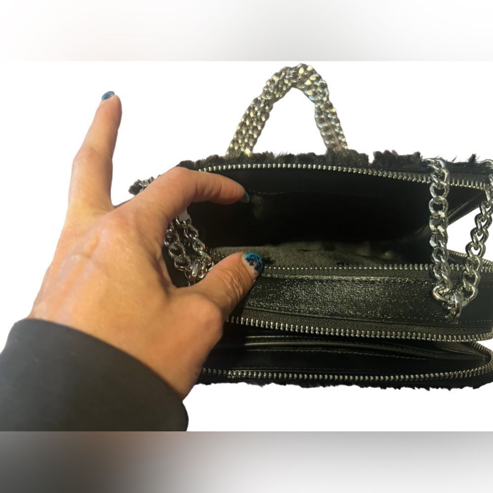Kate spade shearling crossbody bag - Picture 5 of 10